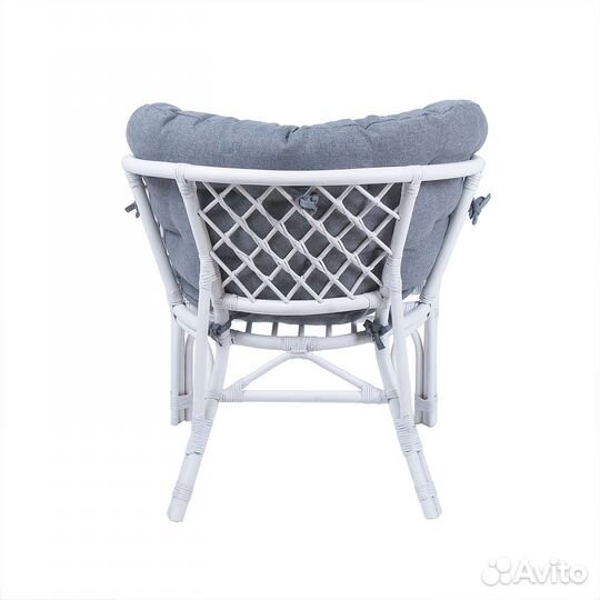 Комплект из ротанга Багама Дуэт с серыми подушками