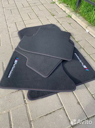 Коврики BMW G20 ворсовые текстильные