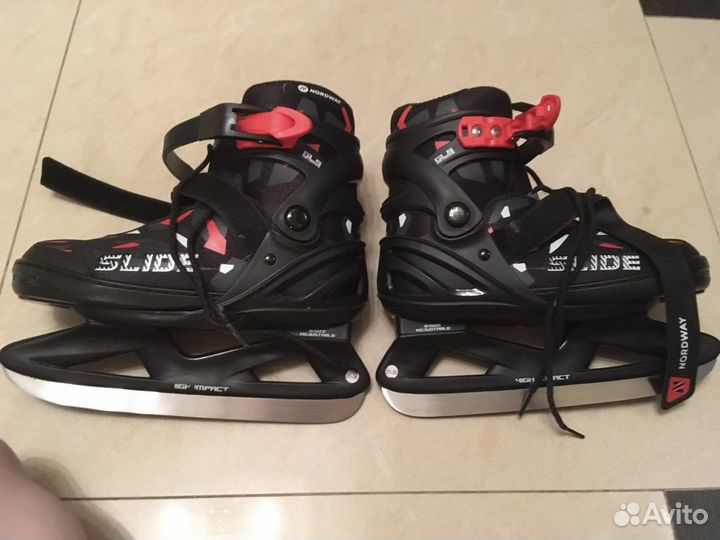 Коньки детские раздвижные 31 36