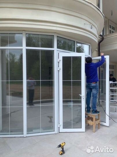 Установка, изготовление пластиковых окон и дверей