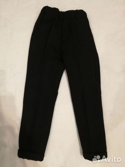 Костюм чёрный тройка Gulliver р.116