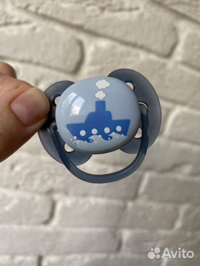 Соска-пустышка Avent 0-6 мес 2 шт новые