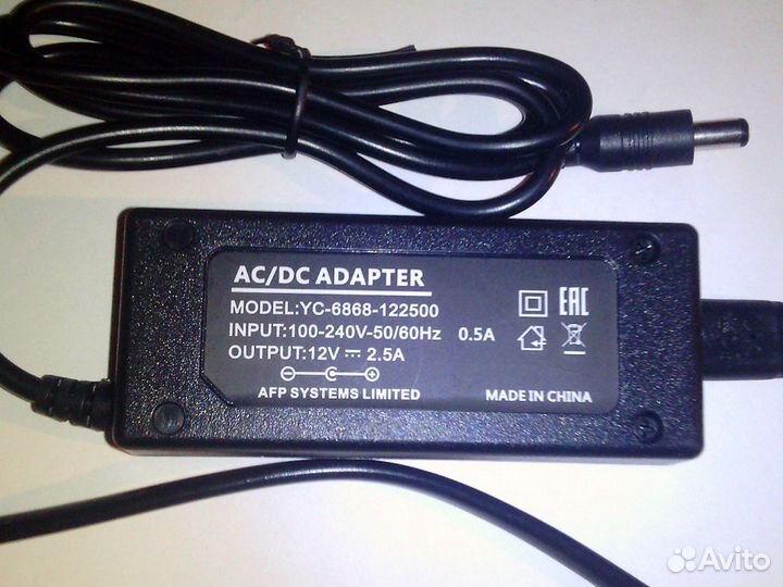 Блоки питания 12V для аудио/видео и т.д