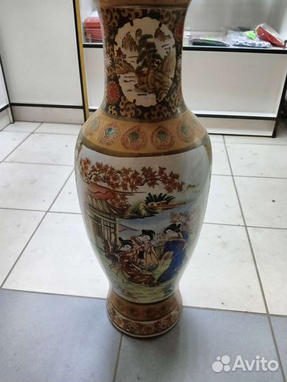 Керамическая ваза 60см