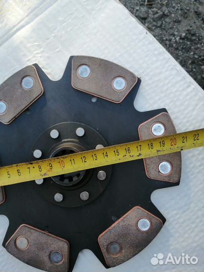 Диск сцепления керамический FX BMW (бездемпферный)