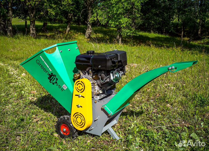 Измельчитель веток и древесины