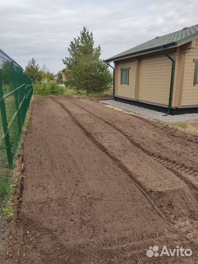 Вспашка, покос, мульчирование, газон