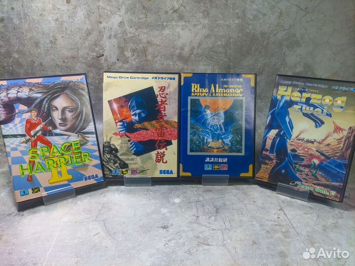 Картриджи SMD sega