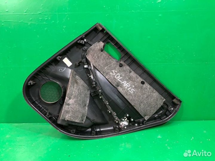 Обшивка двери задняя левая Hyundai Solaris 1