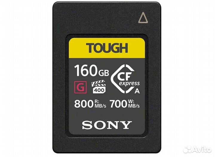 Sony CFexpress Type A Tough 160GB 80GB R800 W700