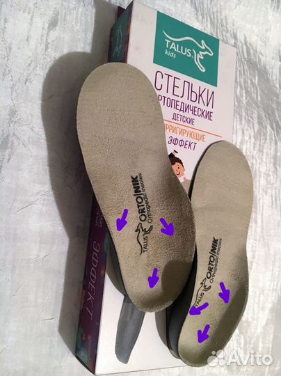Новые ортопедические стельки фирмы Талус