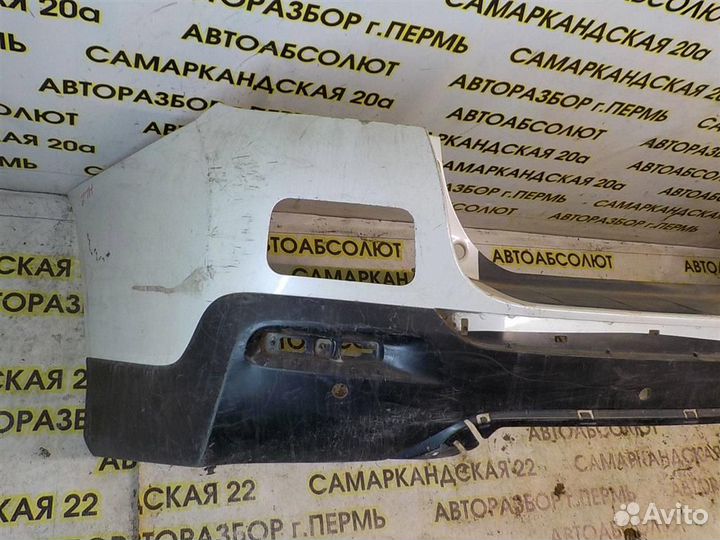 Бампер задний Toyota Highlander II (XU40) 2007-20