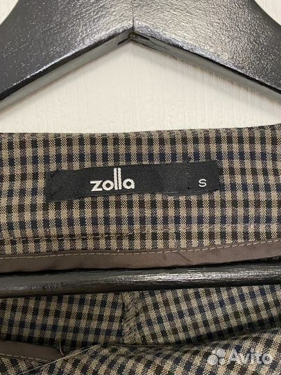 Брюки женские в клетку, брюки классические 44