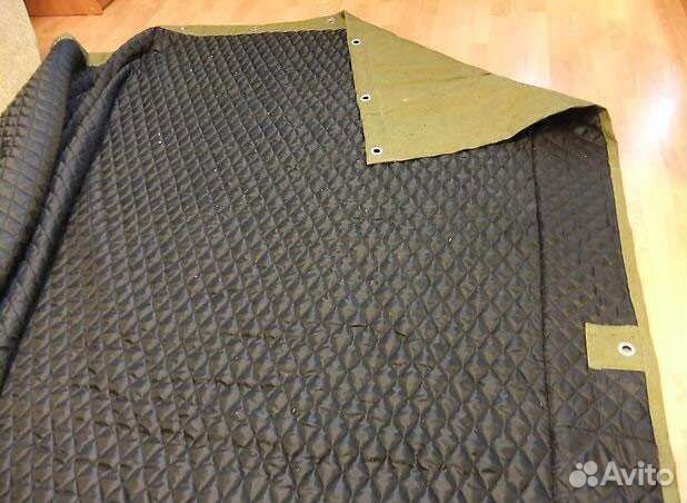 Брезентовые шторы тёплые