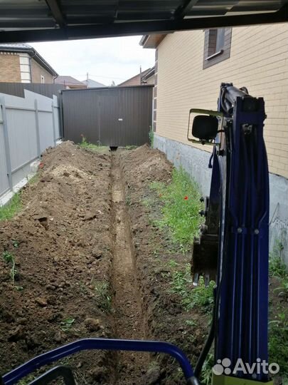 Услуги мини экскаватора