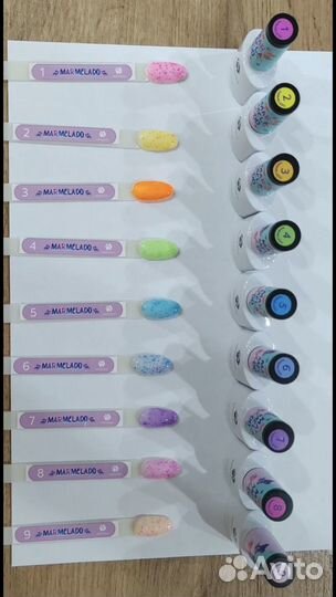 Гель лаки новые Adricoco Marmelado 9 шт