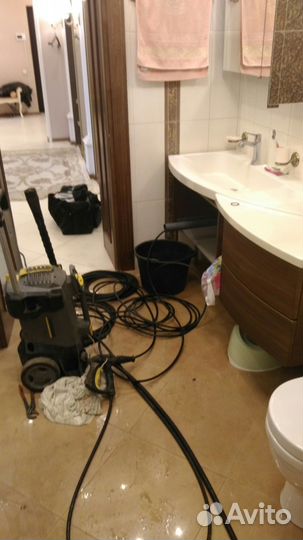 Прочистка канализации, обслуживание жироуловителей