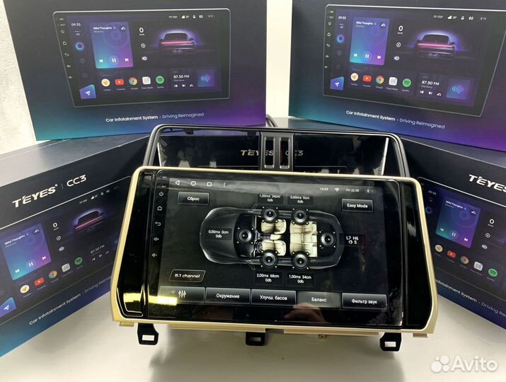 Teyes CC3 4/64 для Toyota Prado 150 2-рест