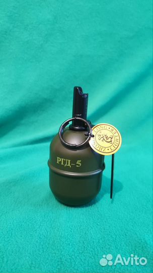 Зажигалка 2в1 в форме гранаты 