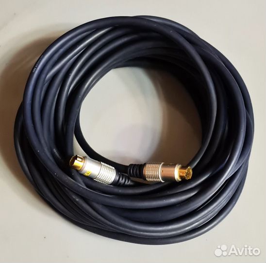 М/Б кабели: scart - 3-rca и svhs - svhs (2 типов)