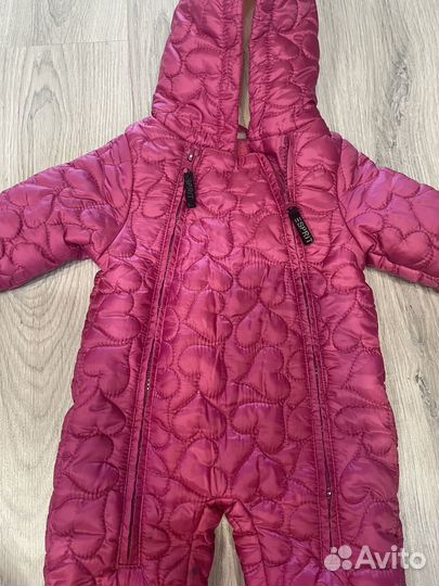 Детский теплый костюм 62