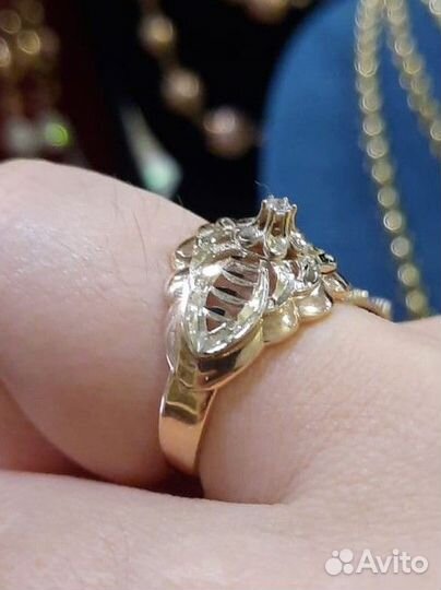 Золотое кольцо 585пр