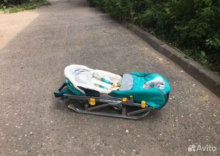 Санки коляска ника 7 2