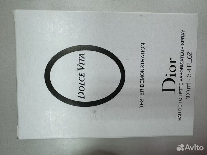 Christian Dior Dolce Vita 100 ml Тестер