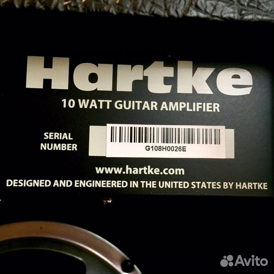 Гитарный комбо-усилитель Hartke G10, комбик 10 Вт