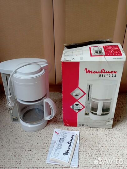 Кофеварка капельная moulinex