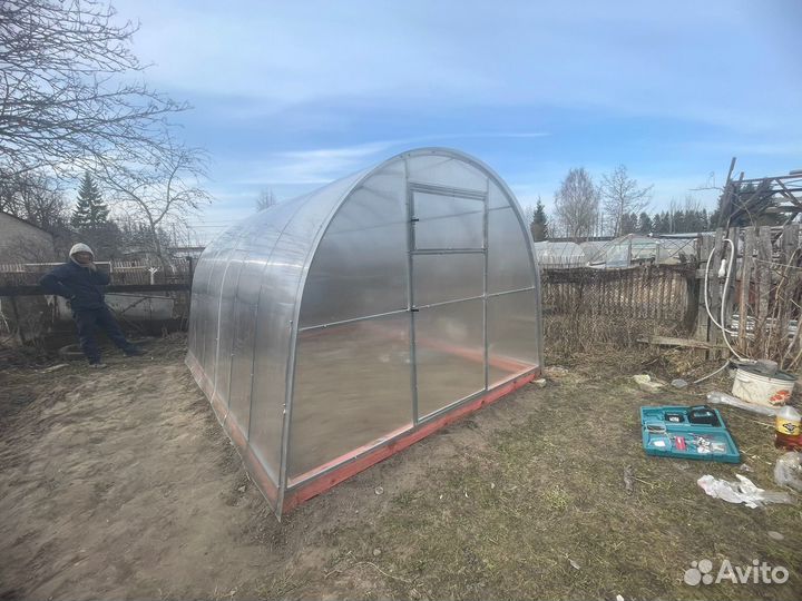 Теплицы из поликарбоната