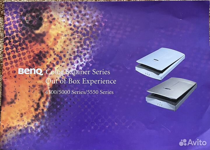 Сканер benq 5550