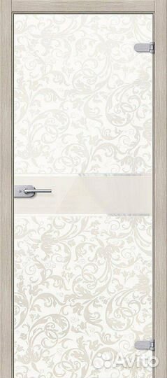 Межкомнатная дверь Bravo 012-0333 Флори Белый 200x