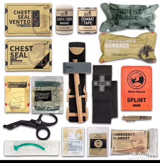 Полностью снаряженная Аптечка мультикам rhino