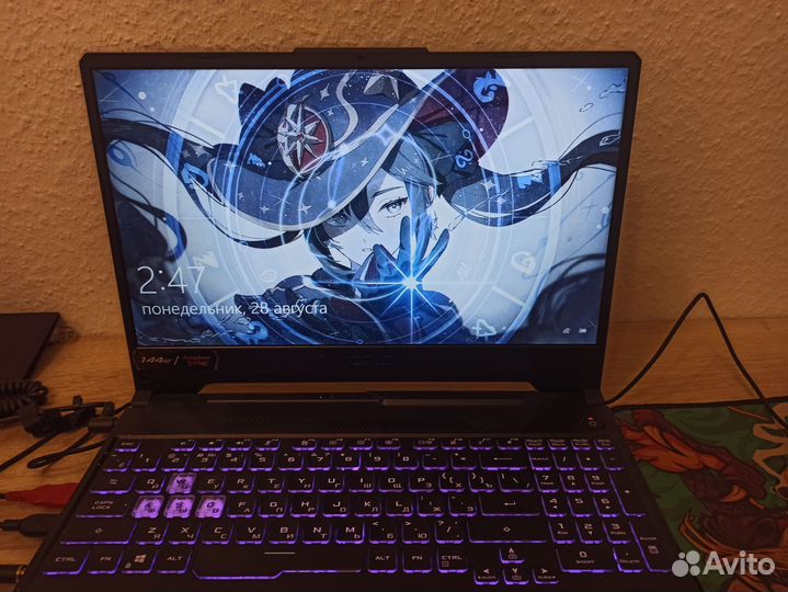 Игровой ноутбук asus TUF Gaming F15