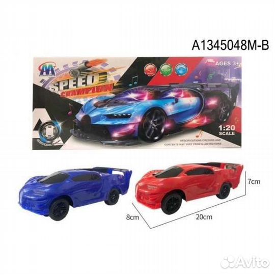 Машинка свет звук