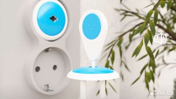 Заглушка для розетки с ключом от детей, 6 шт