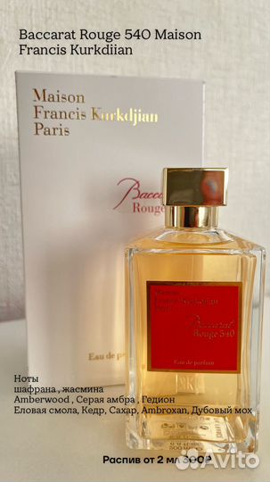 Парфюм на распив