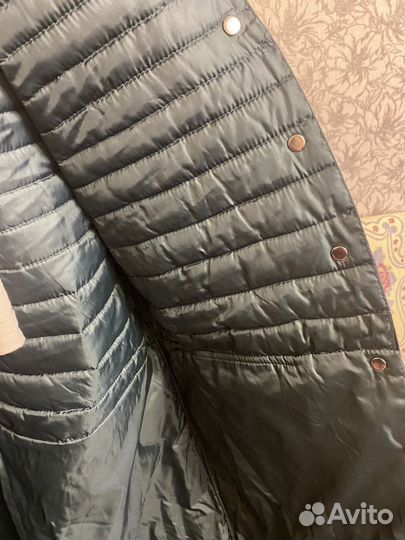 Пальто демисезонное стеганое женское