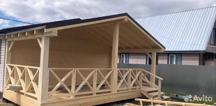 Строительство террас / веранд /пристроек/ беседок