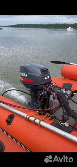 Абакан 430 jet+Yamaha E 40 XWS Enduro