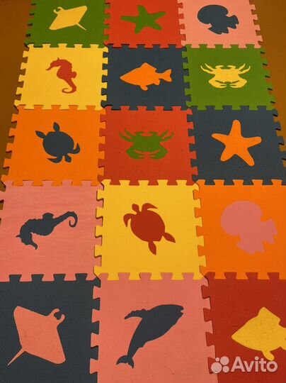 Коврик пазл