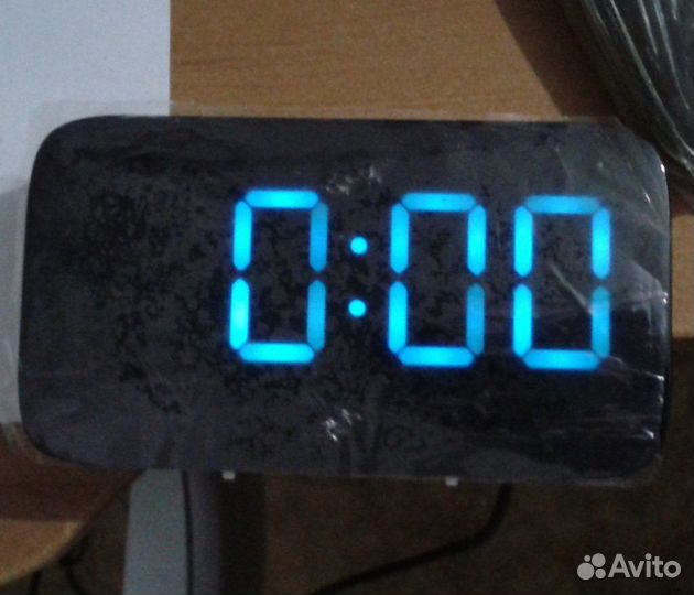 Часы будильник электронные крупные цифры usb