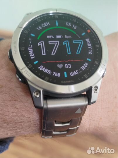 Часы garmin epix gen 2 с тит.браслетом