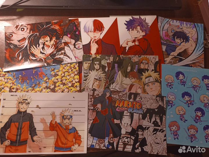 Открытки с аниме