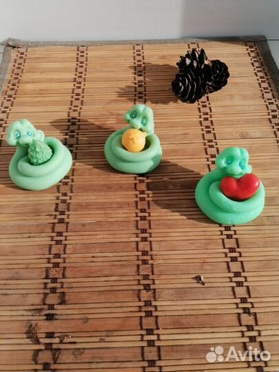 Мыло ручной работы змея символ 2025