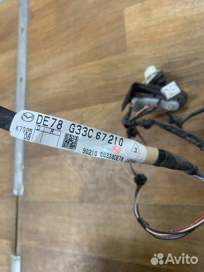 Проводка двери передней левой мазда Mazda 6