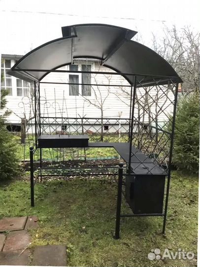 Мангал С крышей