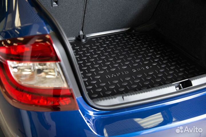 Коврик в багажник Chery Tiggo 7 Pro с зап 2021-н.в