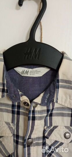 Рубашка H&M на мальчика р.92
